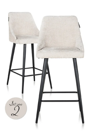 Modern Minimalist Counter Stools (2) | Richmond Interiors Brooke | Oroa.com