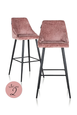Modern Minimalist Bar Stools (2) | Richmond Interiors Brooke | Oroa.com