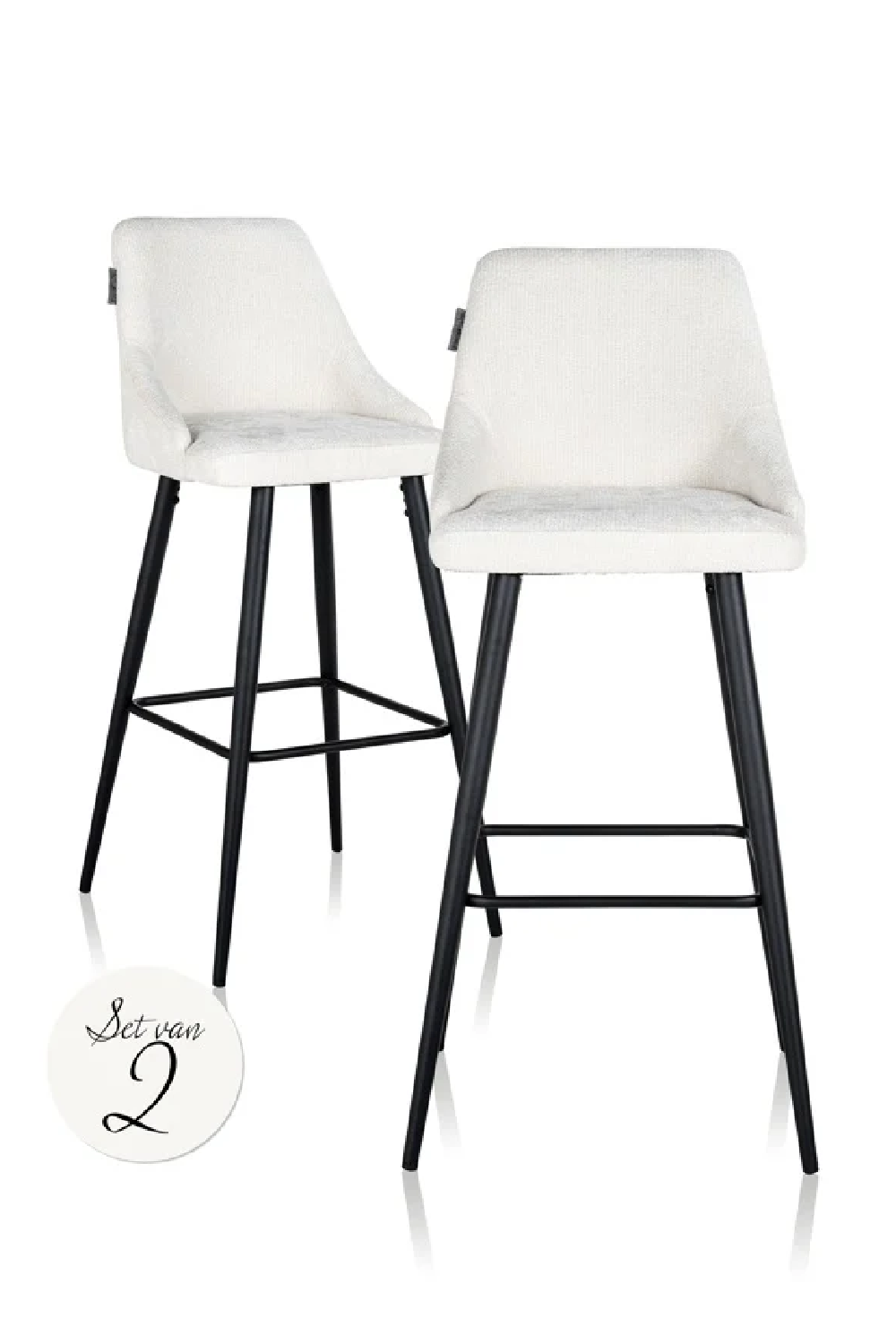 Modern Minimalist Bar Stools (2) | OROA Brooke | Oroa.com