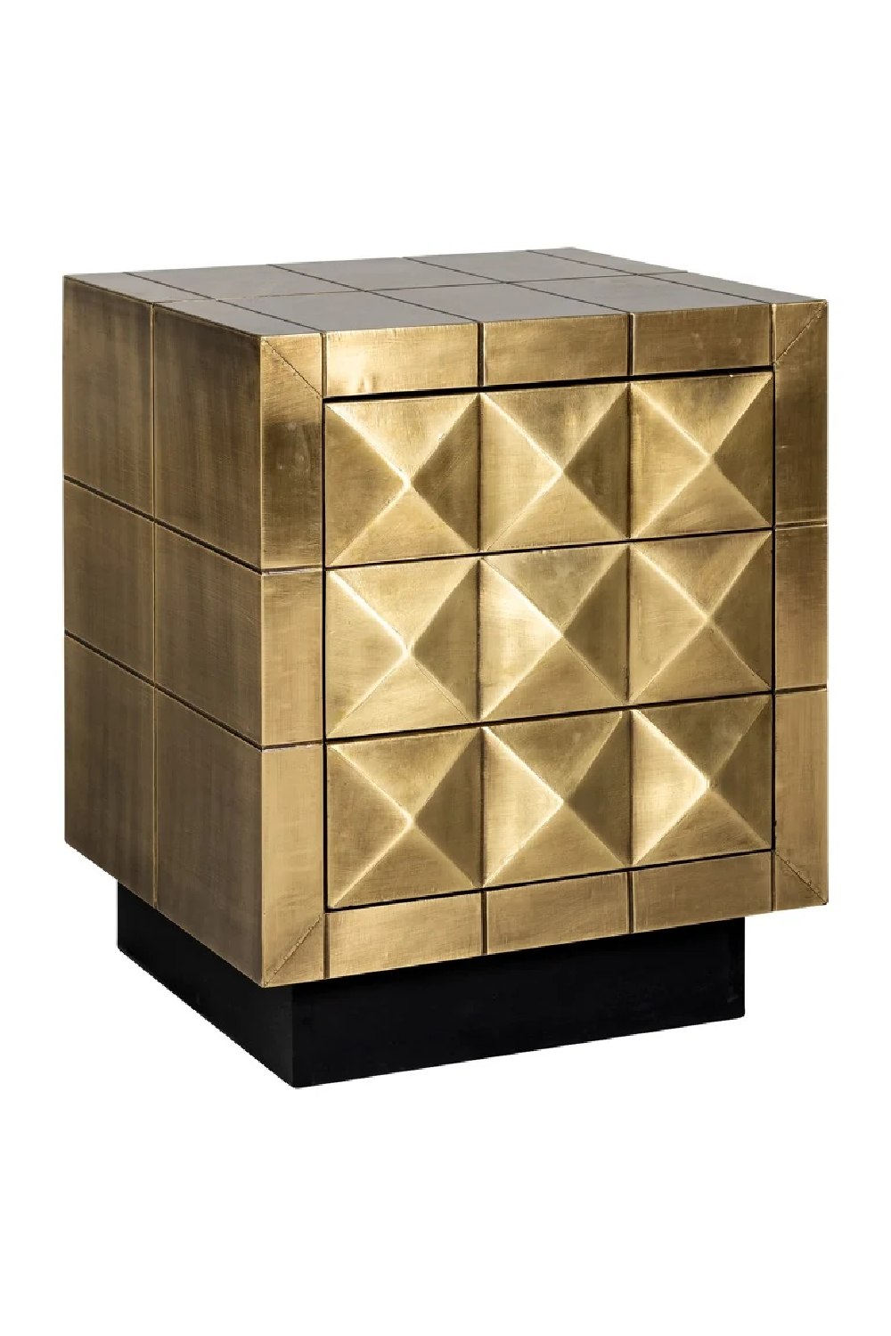 Gold Faceted Cabinet | OROA Collada | Oroa.com