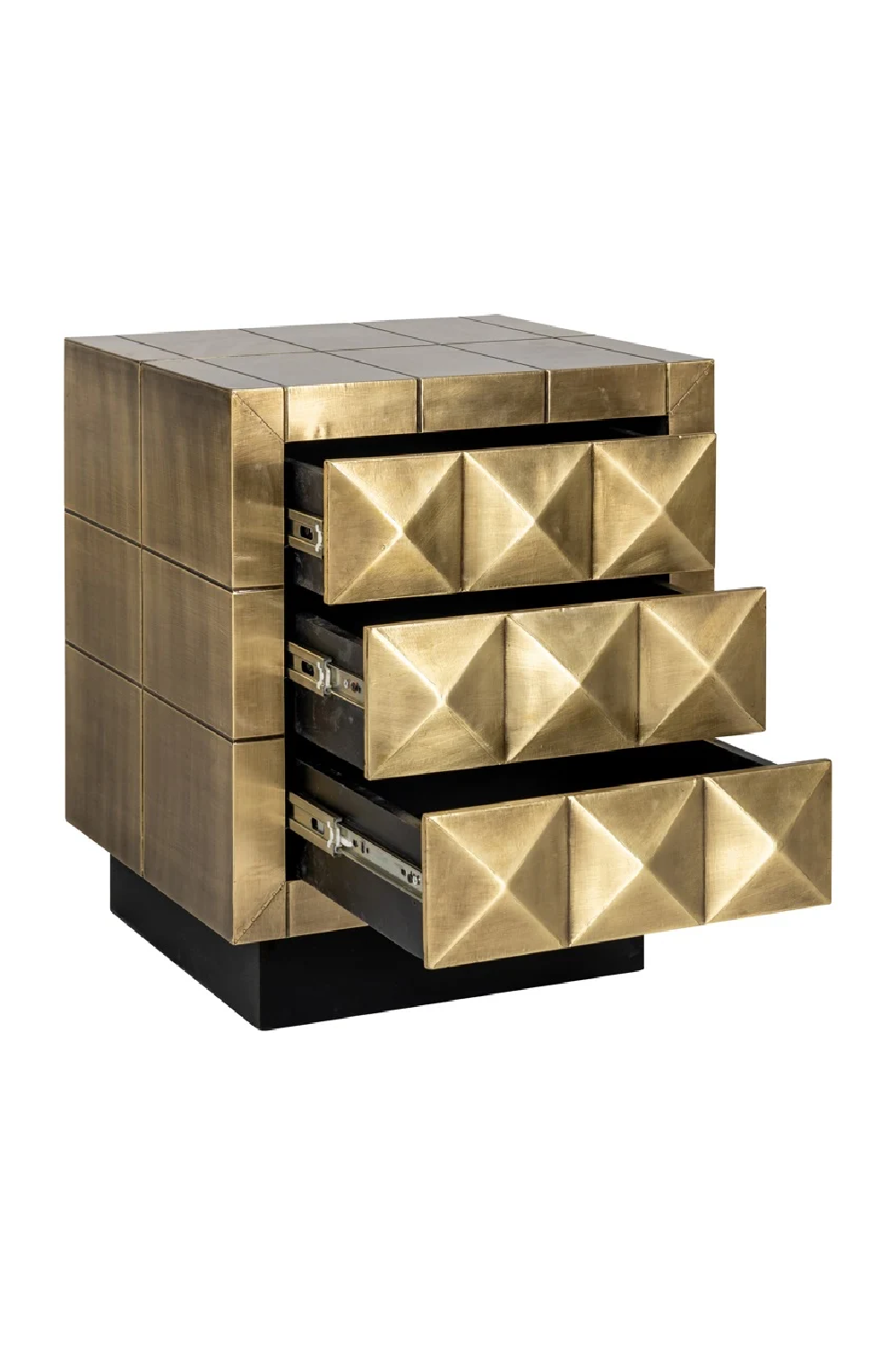 Gold Faceted Cabinet | OROA Collada | Oroa.com