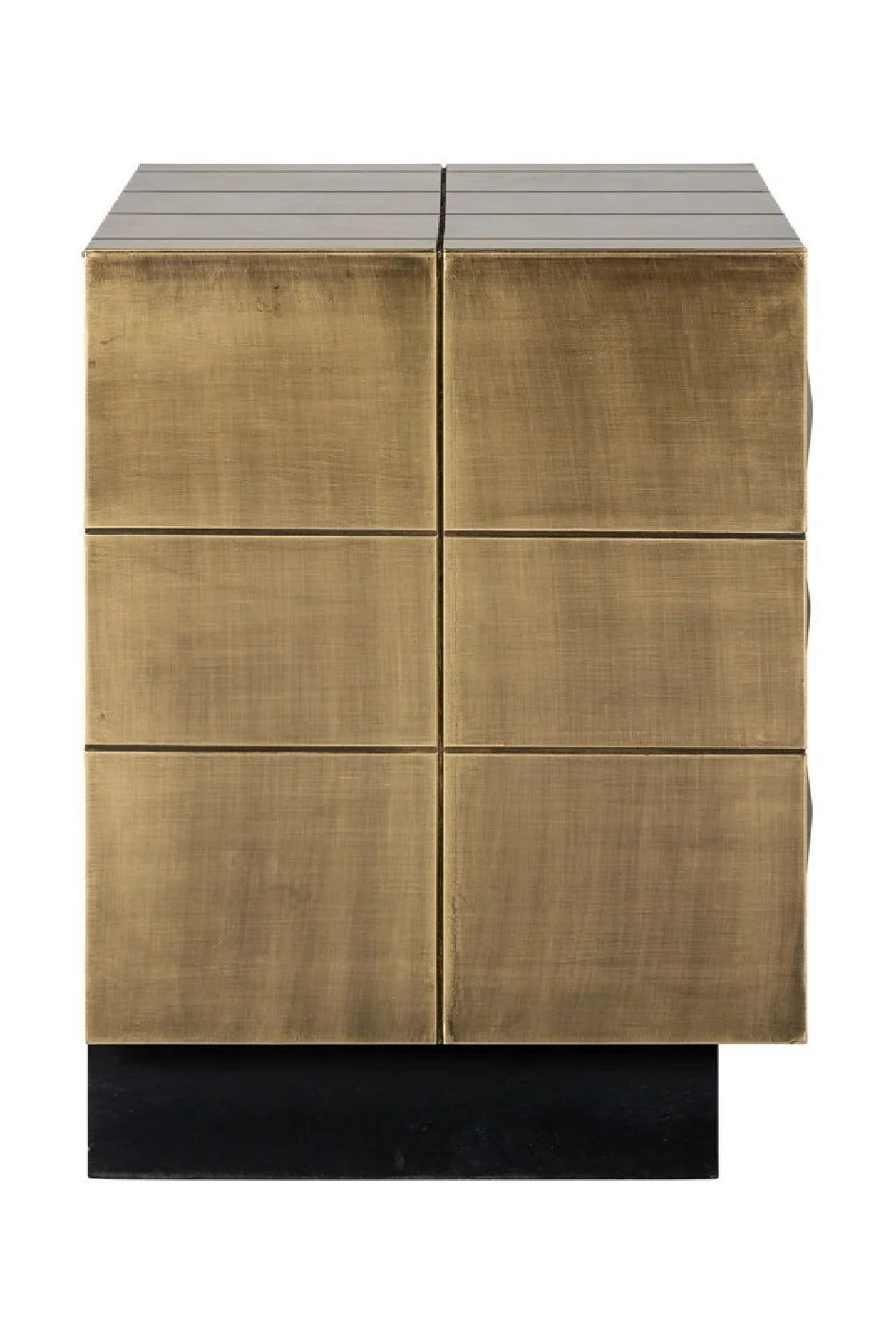 Gold Faceted Cabinet | OROA Collada | Oroa.com