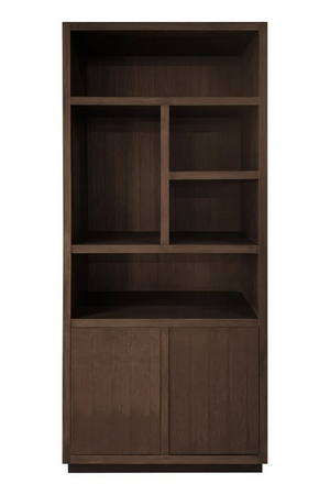Brown Oak Bookcase | Richmond Interiors Oakura | Oroa.com