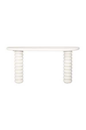 White Modern Console | Richmond Interiors Bloomstone | Oroa.com