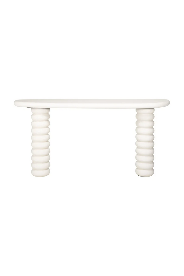 White Modern Console | Richmond Interiors Bloomstone | Oroa.com