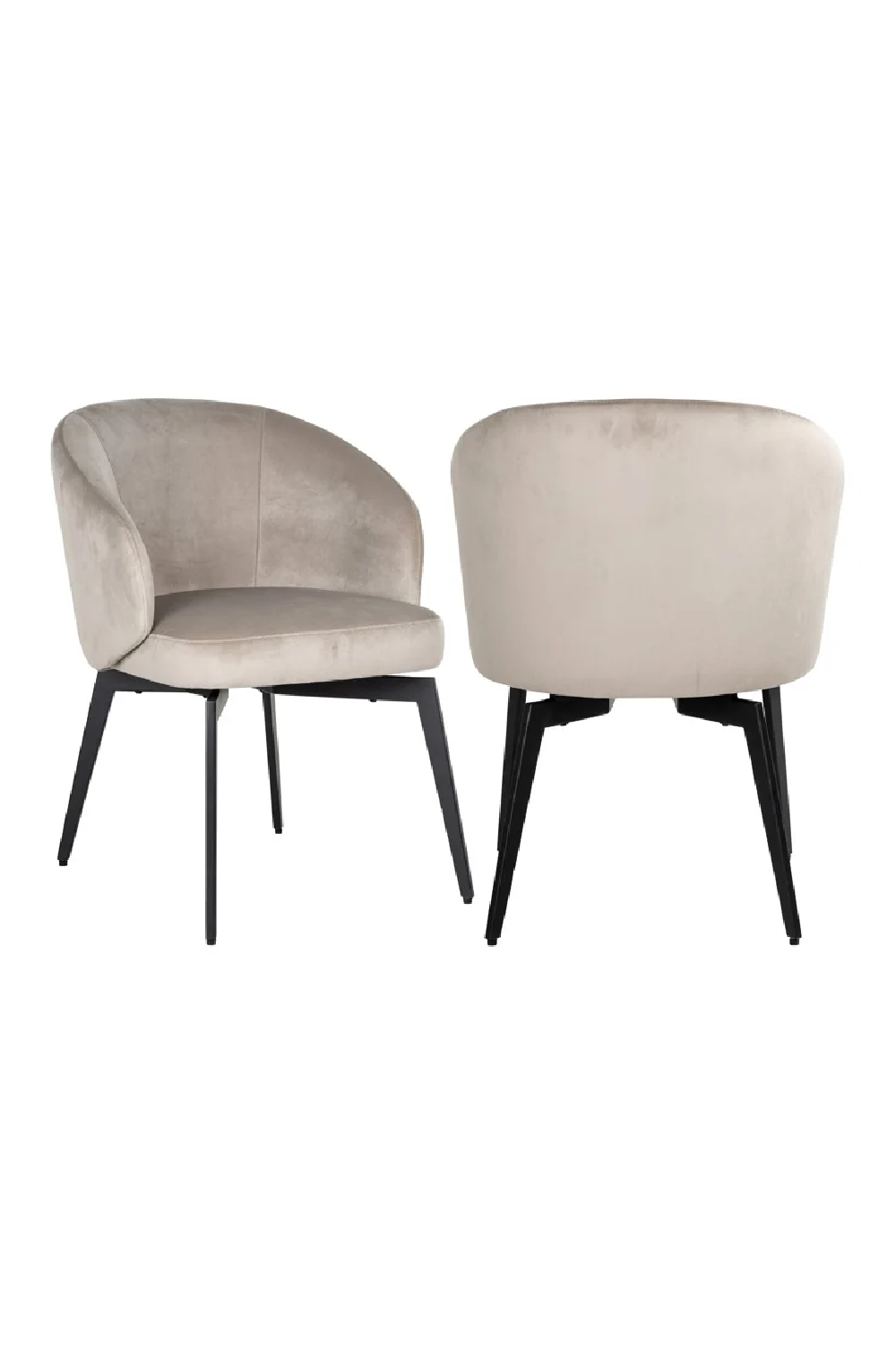 Modern Curved Dining Chair | OROA Amphara | Oroa.com