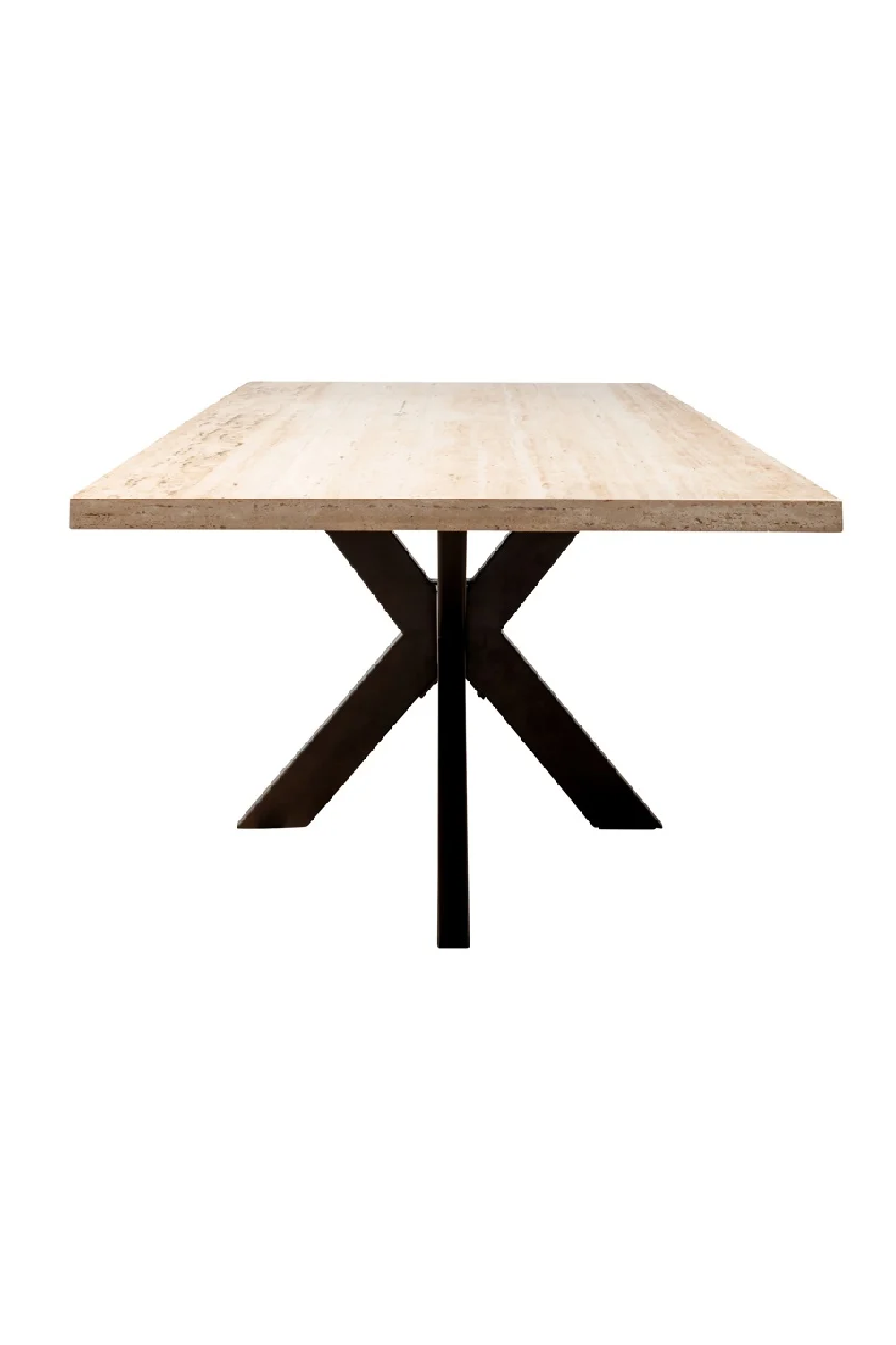 Rectangular Travertine Dining Table | OROA Avalon | Oroa.com