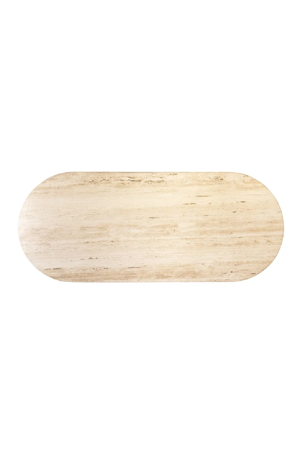 Oval Travertine Modern Dining Table | OROA La Cantera | Oroa.com