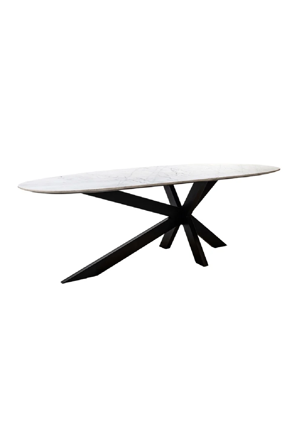 Marble Organic-Shaped Dining Table | OROA Trocadero | Oroa.com