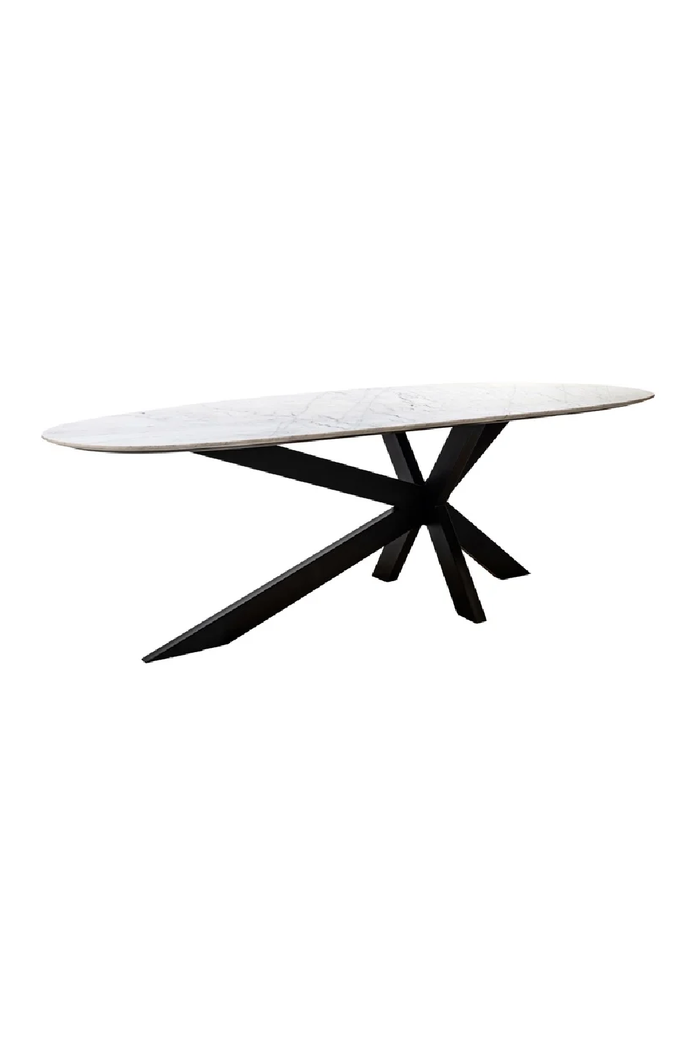 Marble Organic-Shaped Dining Table | Richmond Interiors Trocadero | Oroa.com