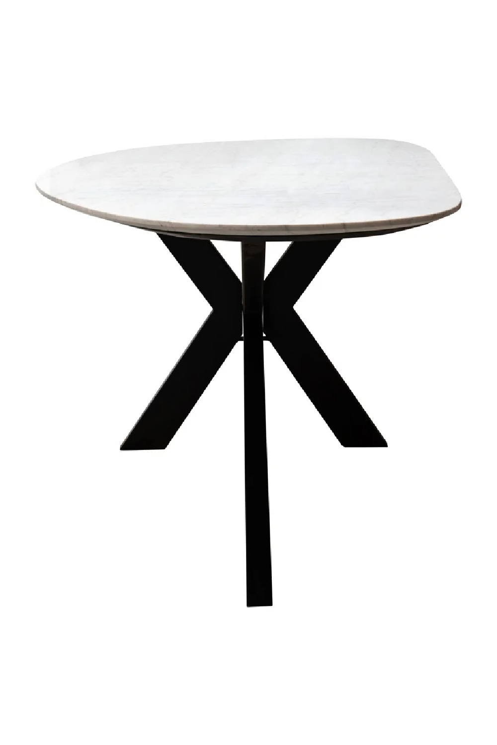 Marble Organic-Shaped Dining Table | OROA Trocadero | Oroa.com