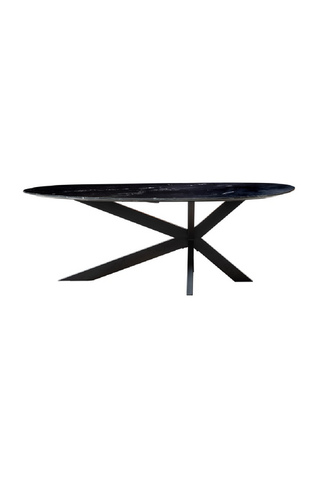   Marble Organic-Shaped Dining Table | Oroa.com