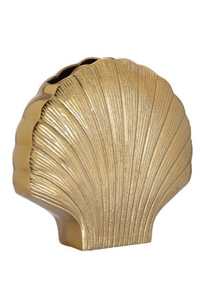 Gold Seashell Vase L | Richmond Interiors Noé | Oroa.com