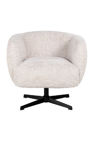 Upholstered Swivel Easy Chair | Richmond Interiors Estelle | Oroa.com