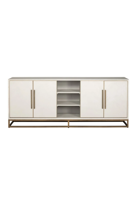 Oak 4-Door Sideboard | Richmond Interiors Whitebone | Oroa.com