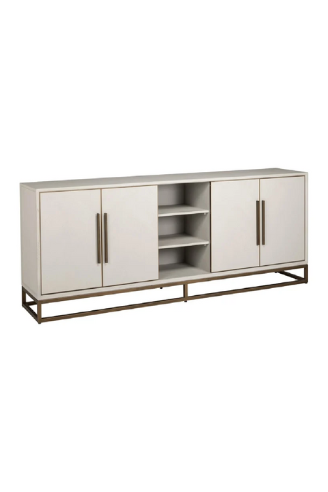 Oak 4-Door Sideboard | Richmond Interiors Whitebone | Oroa.com