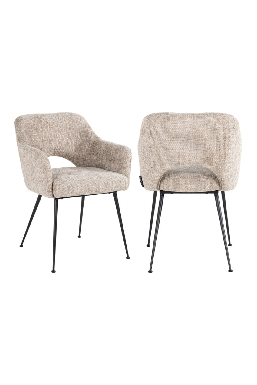 Cut-Out Dining Armchair | OROA Jenthe | Oroa.com