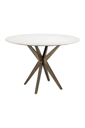 Marble Round Dining Table | Richmond Interiors Maisy | Oroa.com
