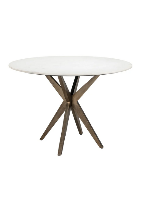 Marble Round Dining Table | Richmond Interiors Maisy | Oroa.com