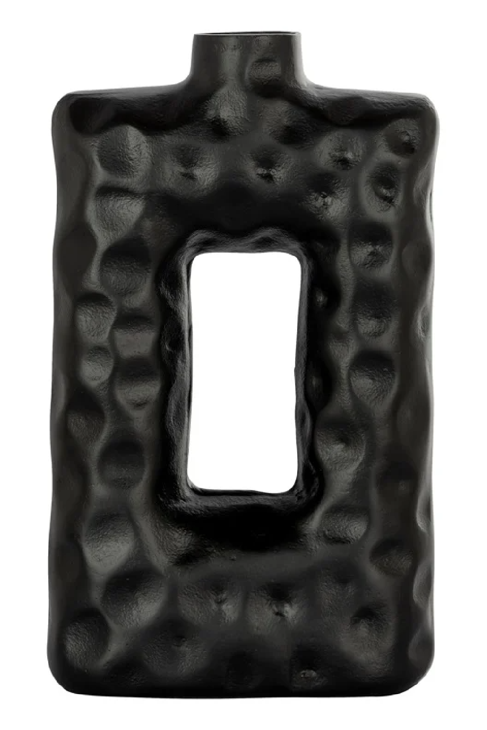 Black Aluminium Rustic Vase | Richmond Interiors Alain | Oroa.com