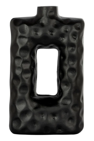 Black Aluminium Rustic Vase | Richmond Interiors Alain | Oroa.com