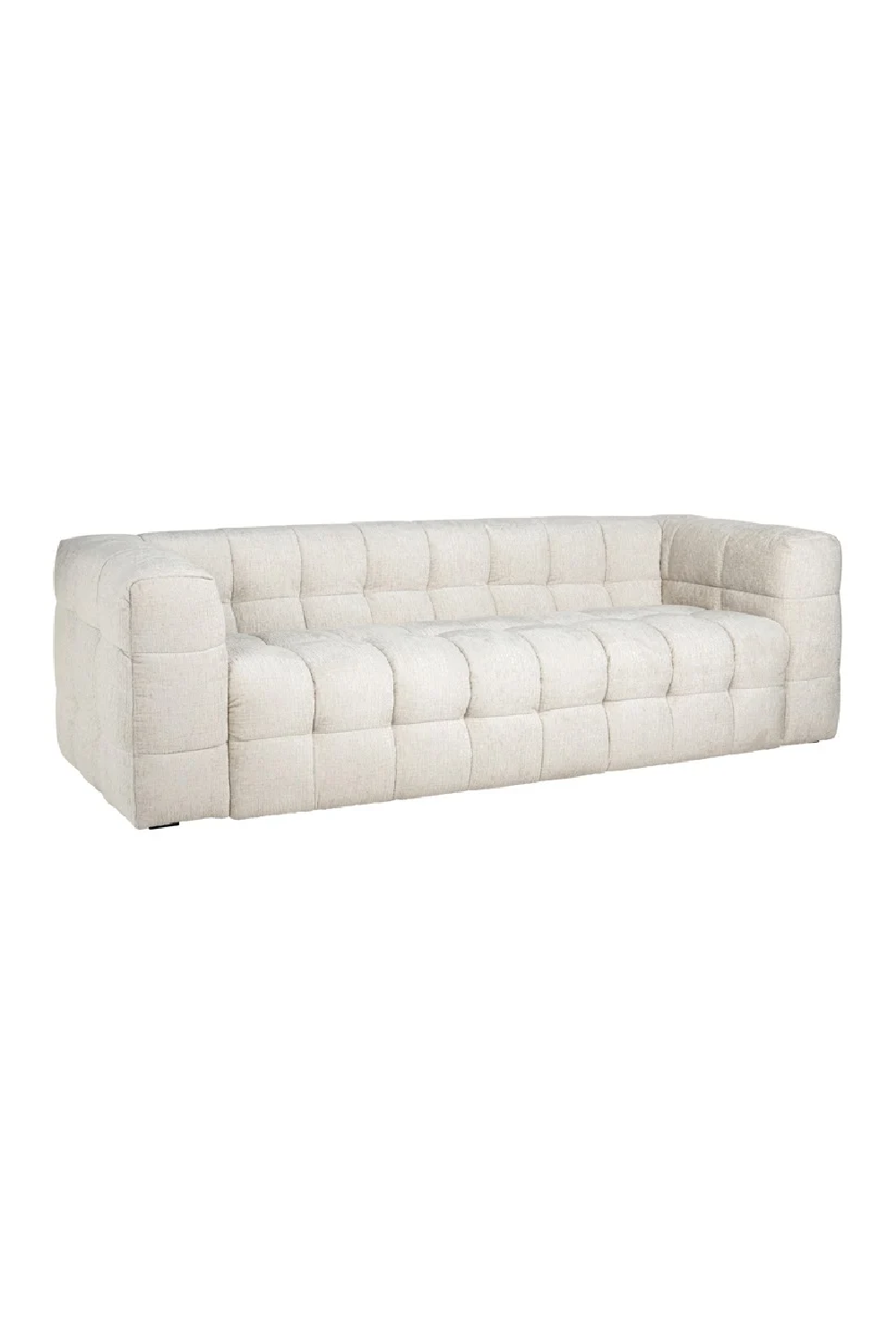 Cream Tufted Sofa | OROA Merrol | Oroa.com