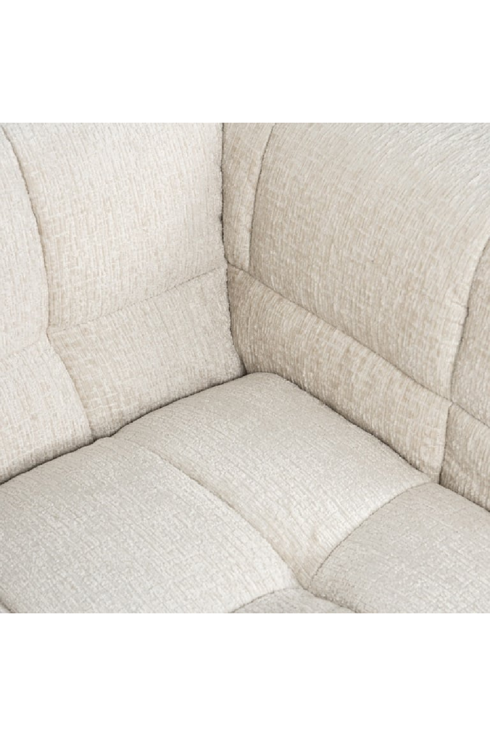 Cream Tufted Sofa | OROA Merrol | Oroa.com