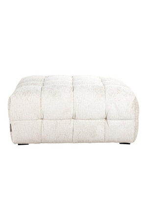 Cream Tufted Pouf | Richmond Interiors Merrol | Oroa.com