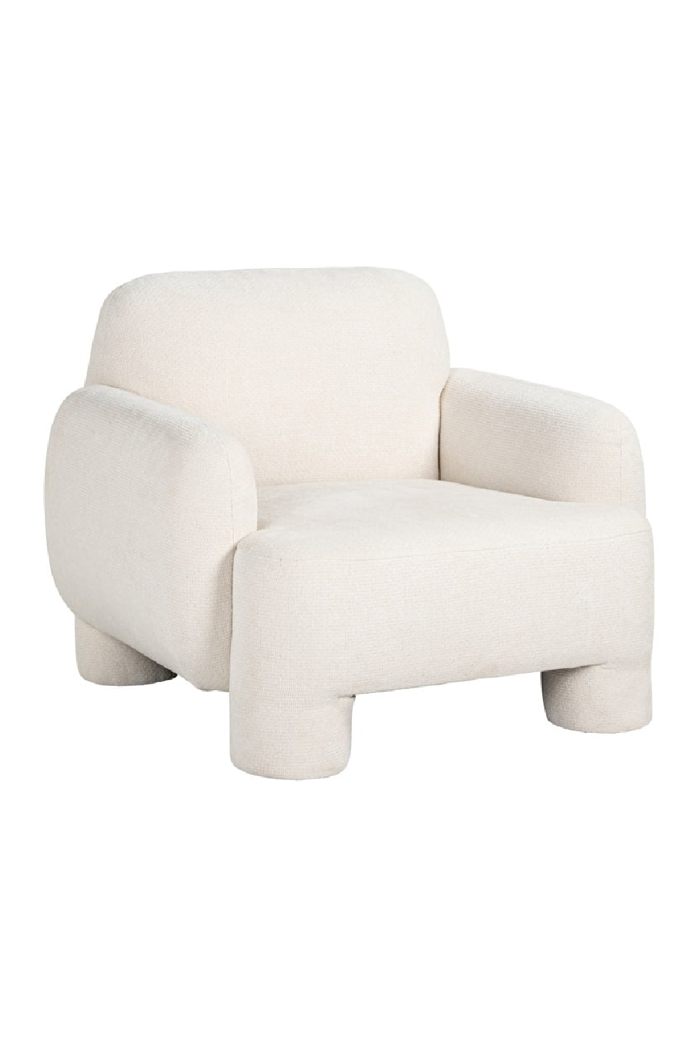 White Modern Easy Chair | OROA Boli | Oroa.com