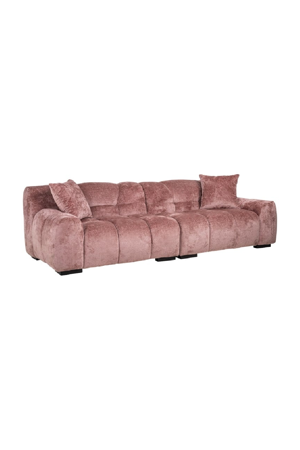 Chenille Chanelled Sofa | OROA Charelle | Oroa.com