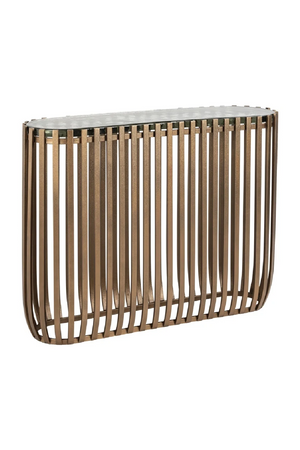 Glass Modern Console Table | Richmond Interiors Volante | Oroa.com