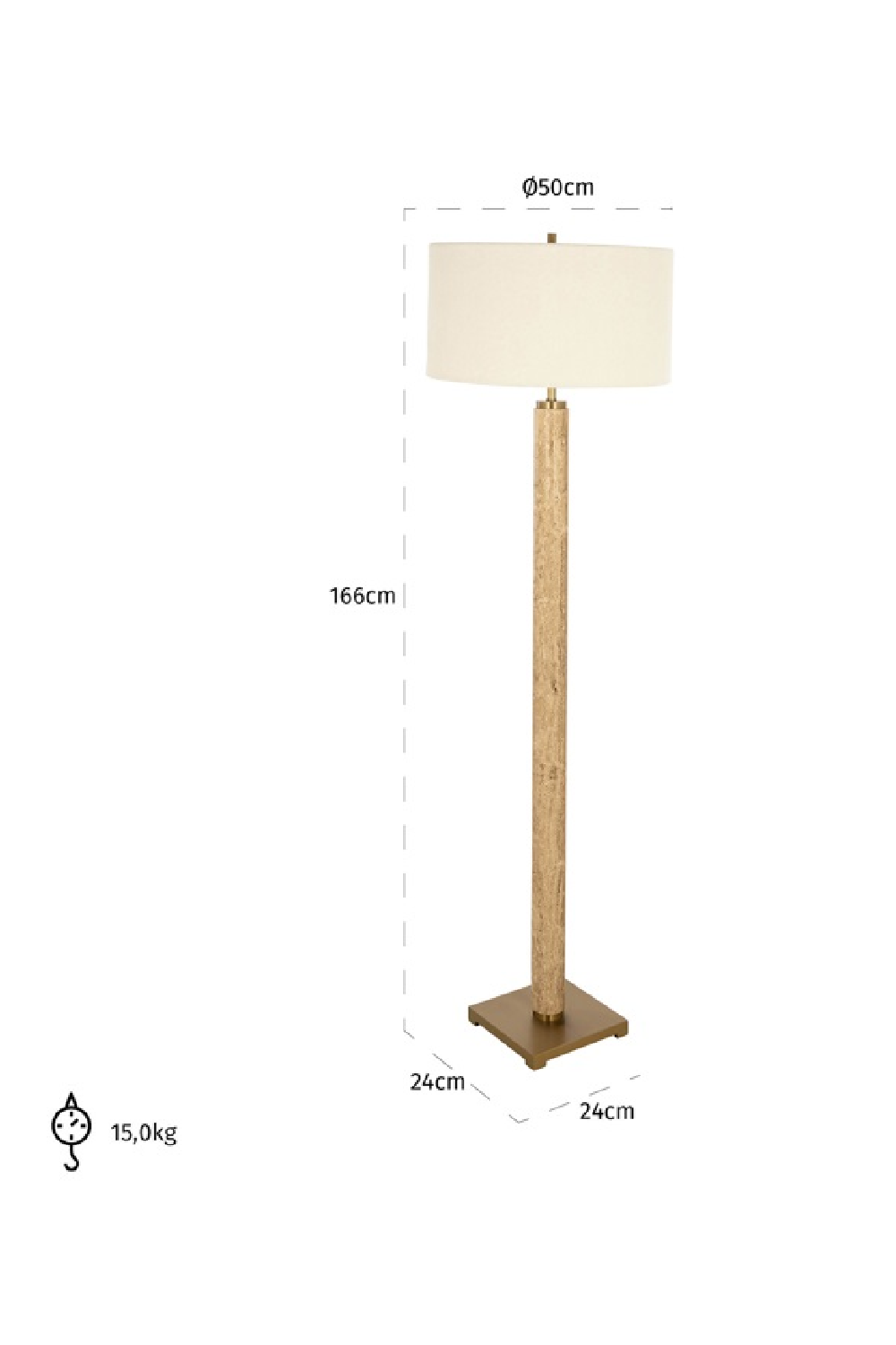 Modern Minimalist Floor Lamp | OROA Lorén | Oroatrade.com