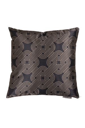 Dark Chain Patterned Pillow | Richmond Interiors Meagan | Oroa.com
