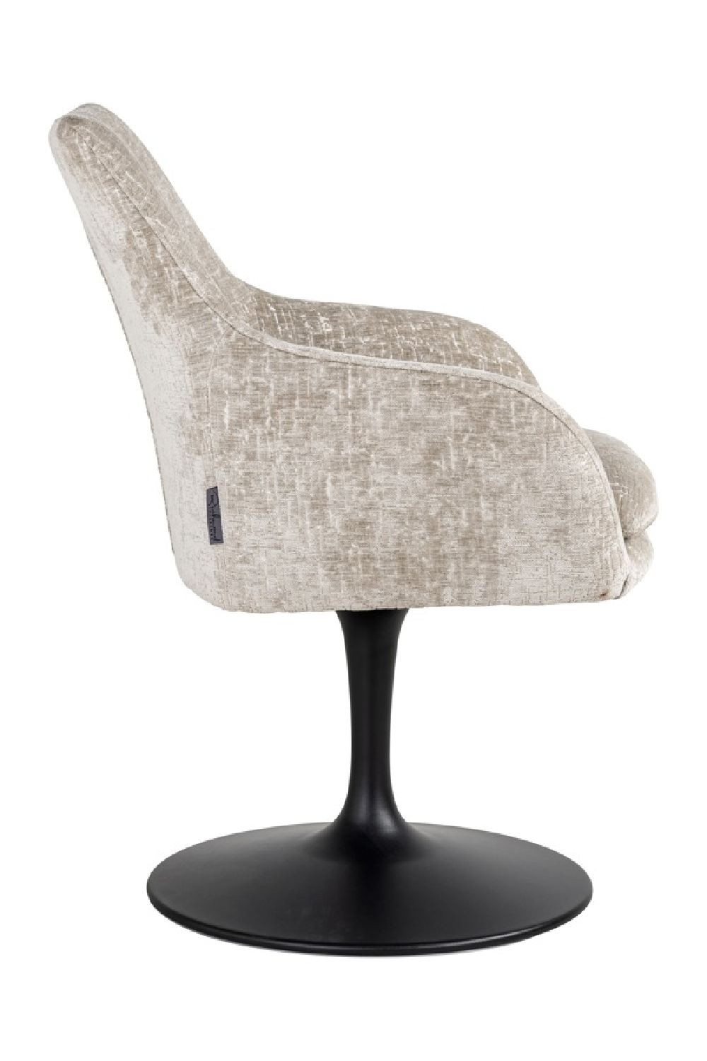 Pedestal Upholstered Swivel Chair | Richmond Interiors Marlon | Oroa.com