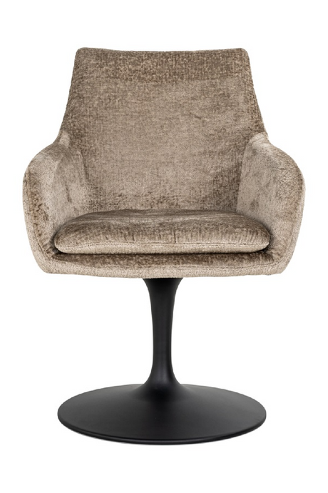 Pedestal Upholstered Swivel Chair | Richmond Interiors Marlon | Oroa.com