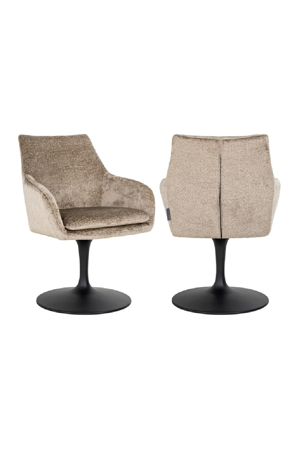 Pedestal Upholstered Swivel Chair | OROA Marlon | Oroa.com