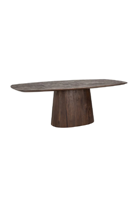 Wooden Oval Dining Table | Richmond Interiors Alix | Oroa.com