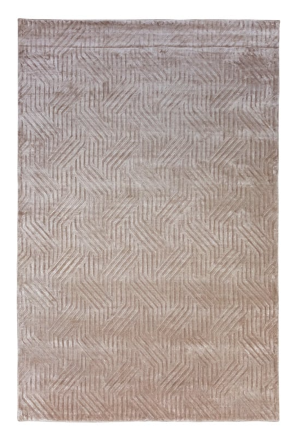 Brown Viscose Patterned Carpet | OROA Kitty | Oroa.com