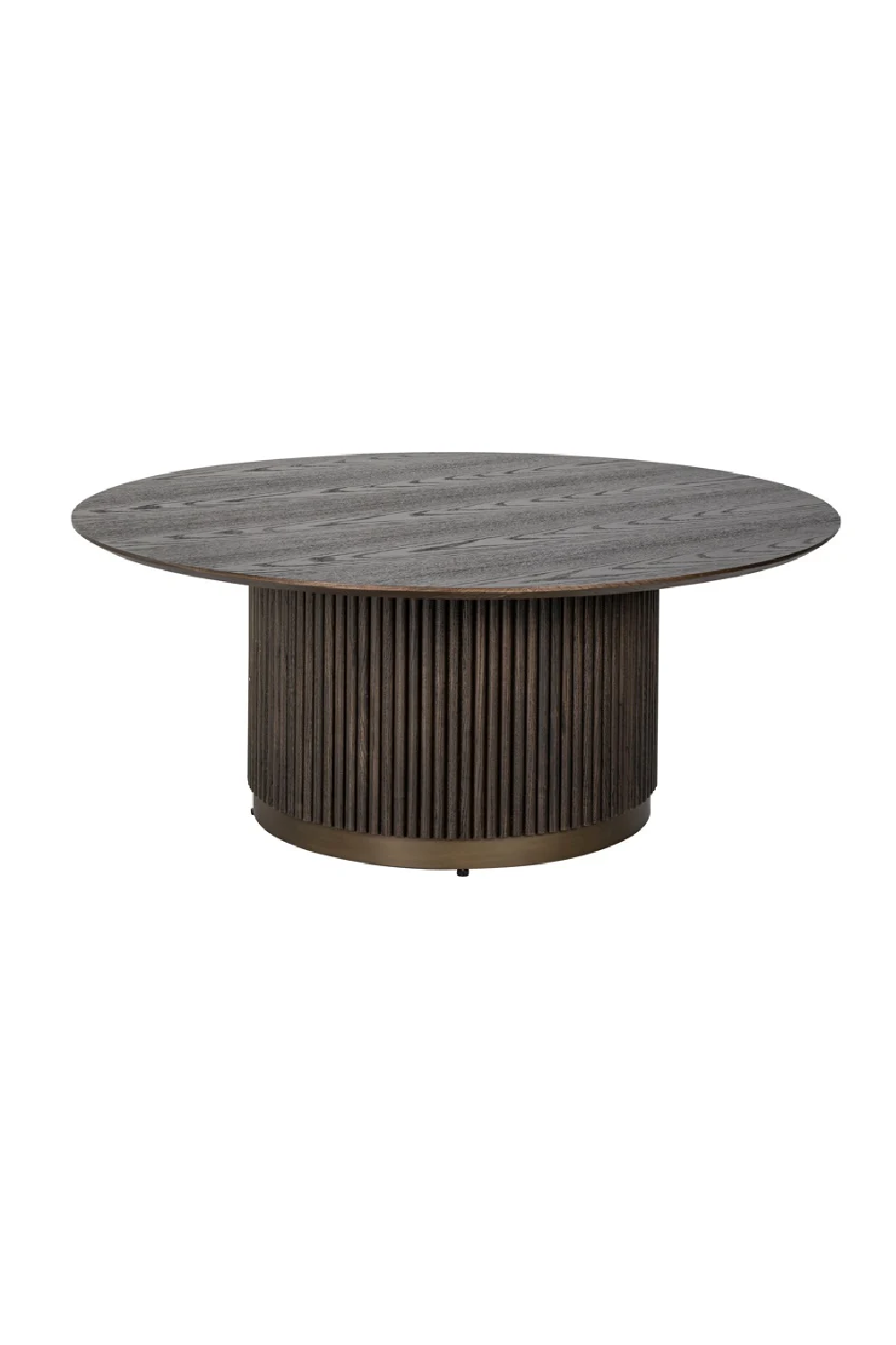 Round Wooden Coffee Table | OROA Luxor | Oroa.com