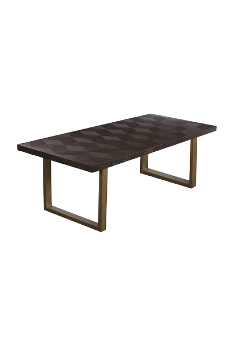 Diamond Patterned Dining Table | Richmond Interiors Luxor | Oroa.com