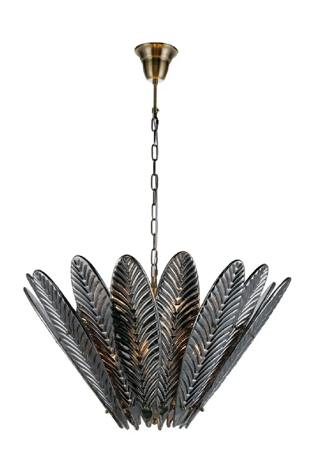 Splayed Glass Hanging Lamp | Richmond Interiors Feme | Oroa.com