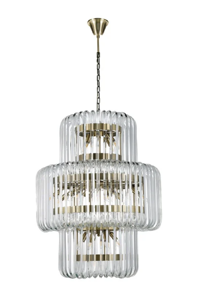 Glass Modern Chandelier | Richmond Interiors Chenna | Oroa.com
