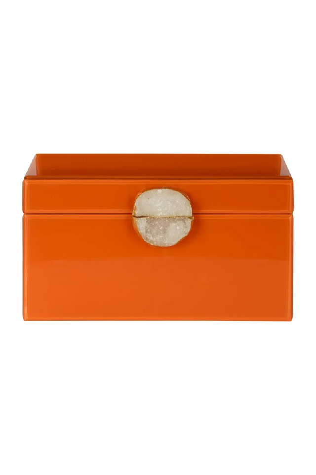 Orange Modern Jewelry Box | Richmond Interiors Lia | Oroa.com