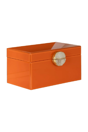 Orange Modern Jewelry Box | Richmond Interiors Lia | Oroa.com