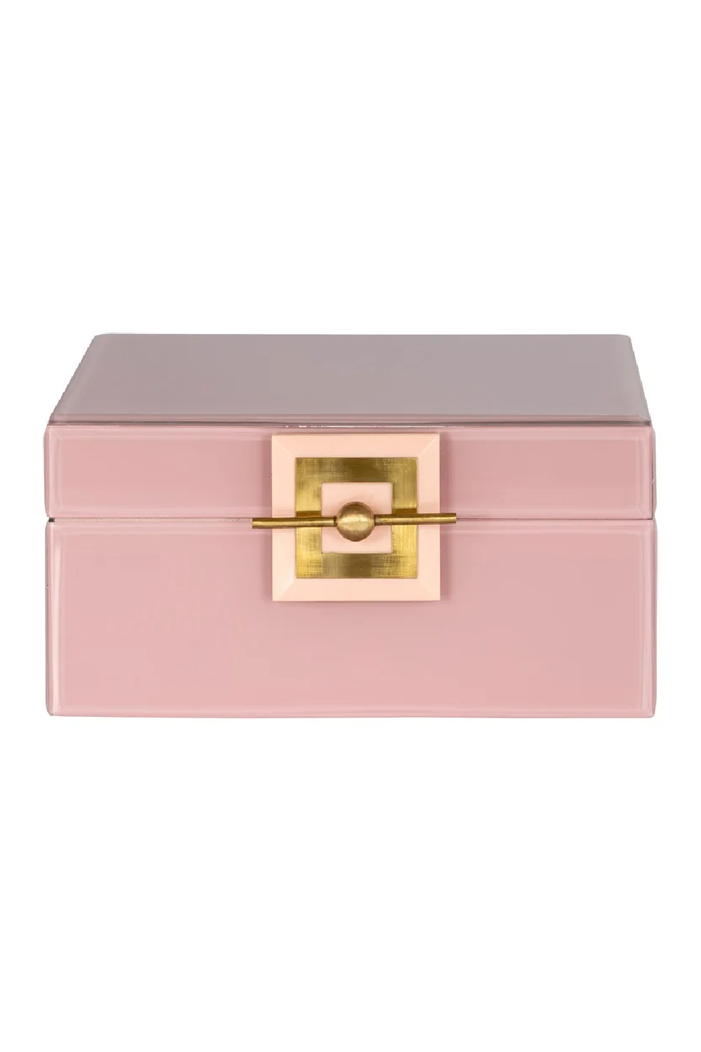 Pink Glass Jewelry Box | OROA Bodine | Oroa.com