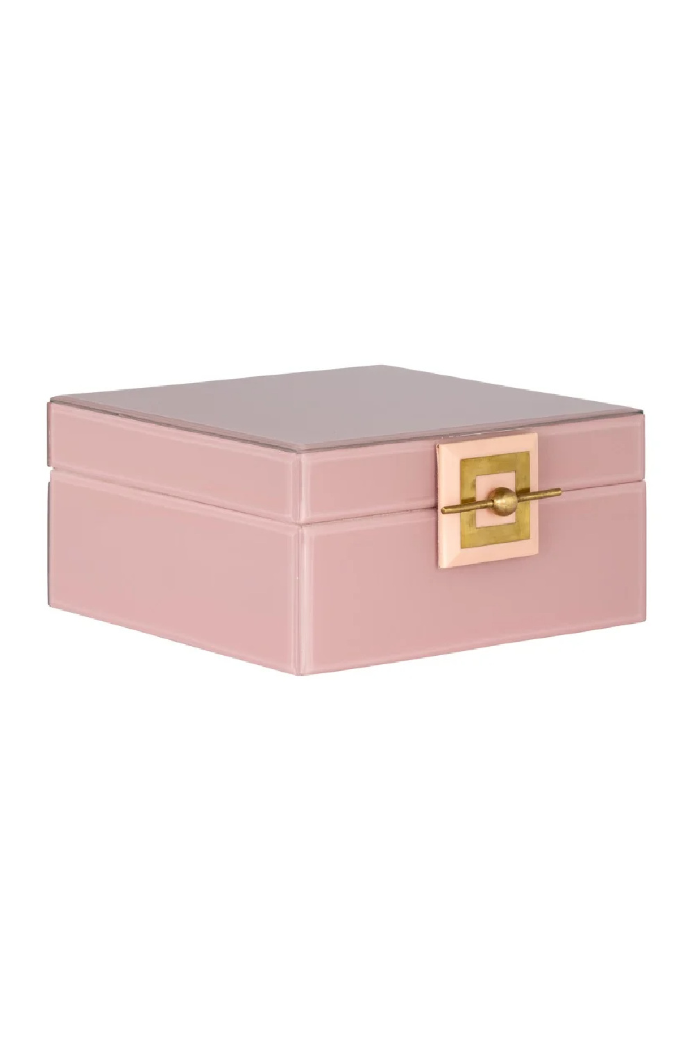 Pink Glass Jewelry Box | OROA Bodine | Oroa.com