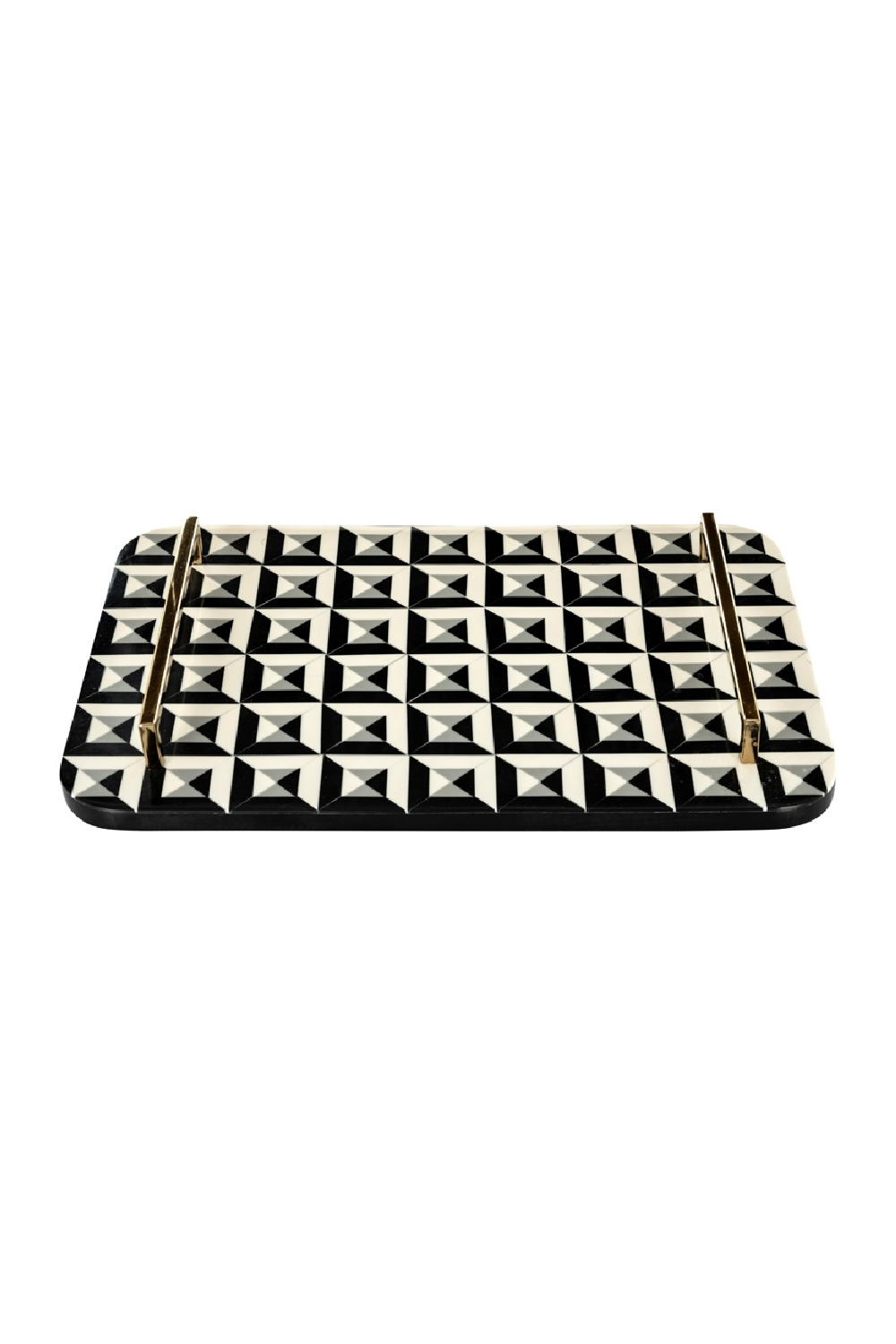 Geometric-Patterned Tray | OROA Birte | Oroa.com