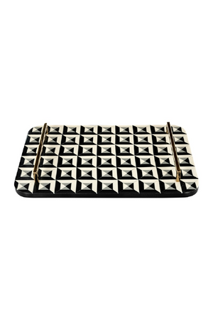 Geometric-Patterned Tray | Richmond Interiors Birte | Oroa.com