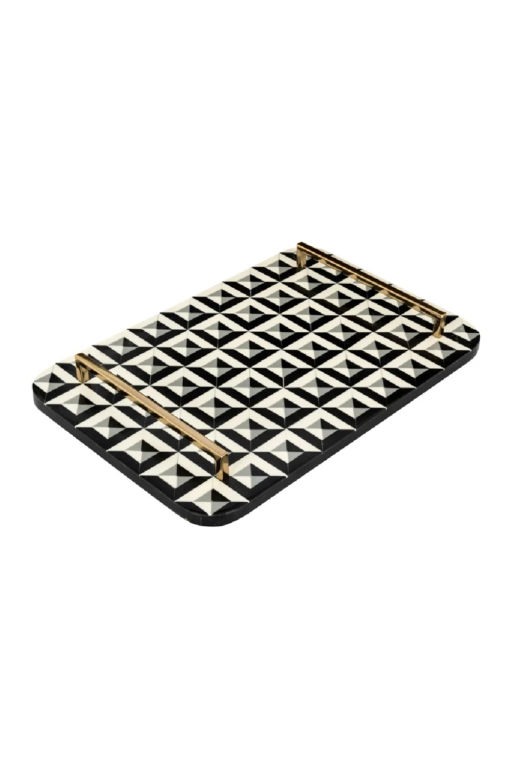 Geometric-Patterned Tray | OROA Birte | Oroa.com