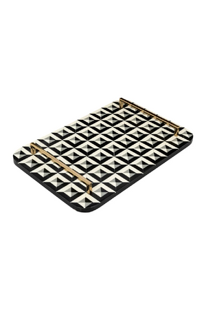 Geometric-Patterned Tray | Richmond Interiors Birte | Oroa.com
